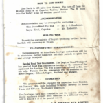 A screenshot of Page 1 of National Oil Pty Ltd, auction sale book. It is an information page and is Headed up Glen Davis and provides information on how to get there, Accommodation, Transportation arrangements, and inspection details.
