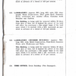 A screenshot of Page 10 of National Oil Pty Ltd, auction sale book. It lists Lot No. continuation of 121 -125.
