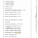 A screenshot of Page 5 of National Oil Pty Ltd, auction sale book. It lists Lot No. 41 – 61.