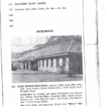 A screenshot of Page 9 of National Oil Pty Ltd, auction sale book. It lists Lot No. 114 – 121. Includes Picture of Main Office Building.